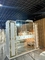 लकड़ी एमडीएफ होम बेडरूम फर्नीचर ड्रेसर किंग बेड ओक ग्रे व्हाइट पूर्ण आकार सेट करता है