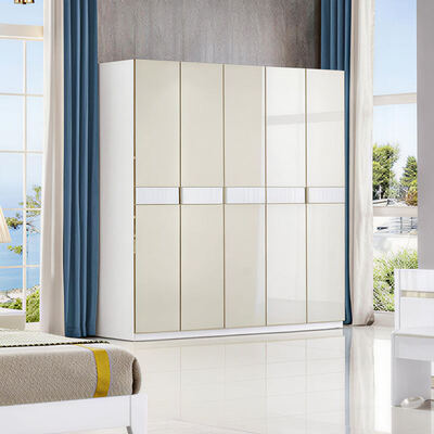 Modern luxury wooden bedroom sets furniture with storage reclining lighted headboard and simple assembly for home hotel apartment villa