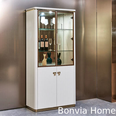 आधुनिक सफेद लकड़ी के लक्जरी डाइनिंग रूम सेट 6 सीटर पूर्ण घरेलू फर्नीचर भंडारण बड़ी लकड़ी की डाइनिंग टेबल और कुर्सियाँ सेट